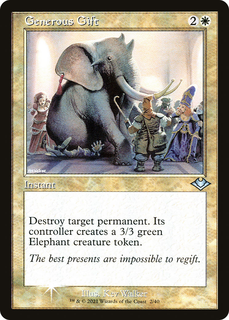 Generous Gift (MH1-002) (Etched Foil)