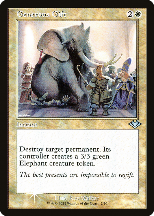 Generous Gift (MH1-002) (Etched Foil)