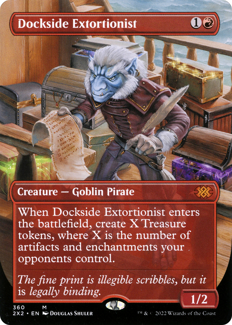 Dockside Extortionist (2X2-360) (Borderless) (Foil)