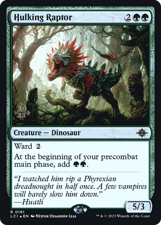 Hulking Raptor (PRE-191S) (Foil)