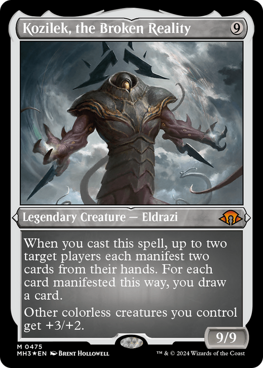 Kozilek, the Broken Reality (MH3-475) (Etched Foil)