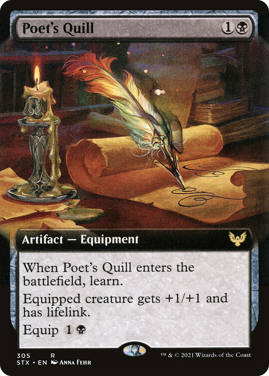 Poet's Quill (STX-305) (Extended Art)
