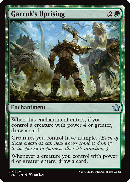 Garruk's Uprising (FDN-220)
