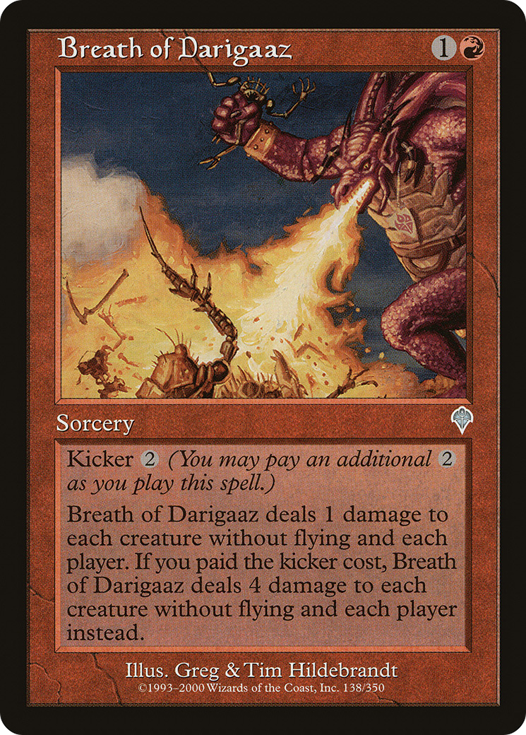 Breath of Darigaaz (INV-138) (Foil)