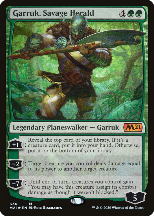 Garruk, Savage Herald (M21-336) (Foil)
