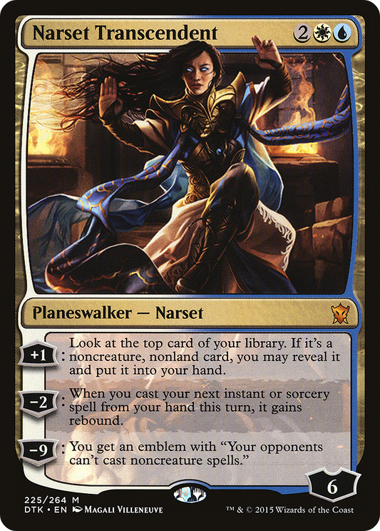Narset Transcendent (DTK-225) (Foil)