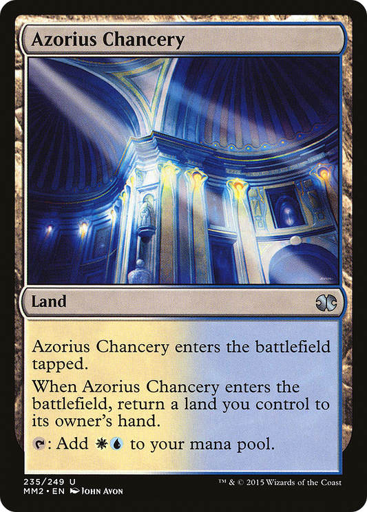 Azorius Chancery (MM2-235) (Foil)