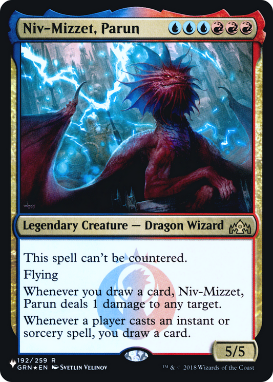 Niv-Mizzet, Parun (LIST-GRN-192) (Foil)
