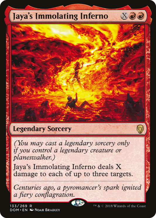 Jaya's Immolating Inferno (DOM-133)