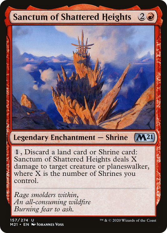 Sanctum of Shattered Heights (M21-157) (Foil)