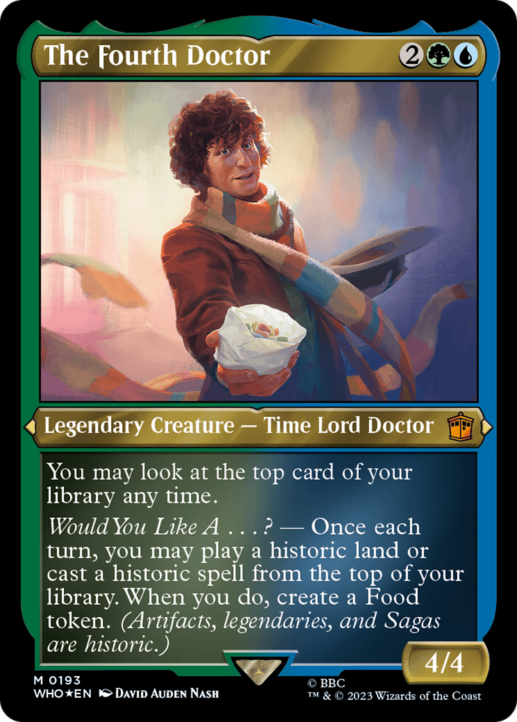 The Fourth Doctor (WHO-193) (Etched Foil)