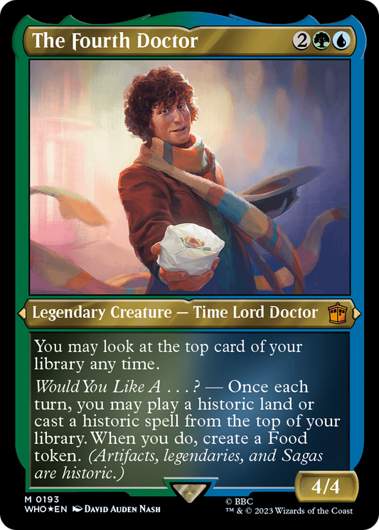 The Fourth Doctor (WHO-193) (Etched Foil)