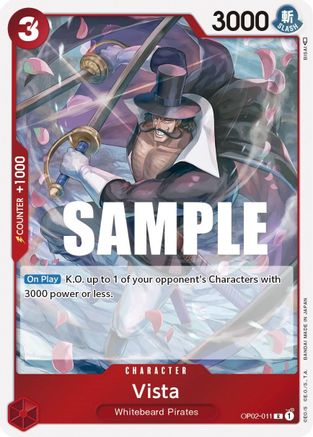 Vista (OP02-011) (Foil)