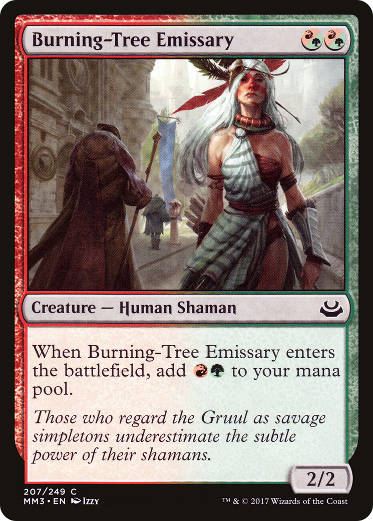 Burning-Tree Emissary (MM3-207) (Foil)