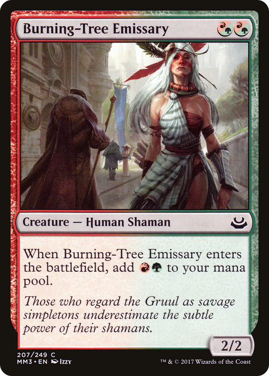 Burning-Tree Emissary (MM3-207) (Foil)