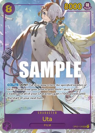 Uta (Alternate Art) (OP02-120) (Foil)