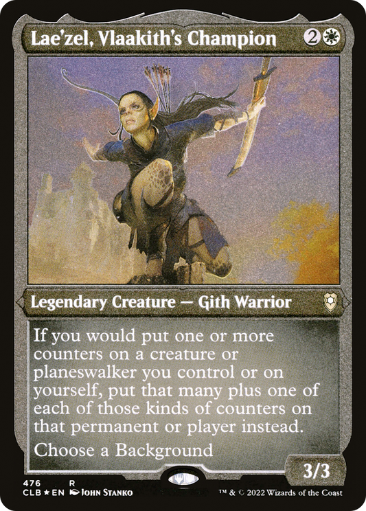 Lae'zel, Vlaakith's Champion (CLB-476) (Etched Foil)