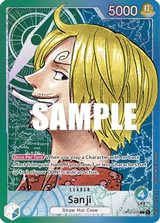 Sanji (Alternate Art) (OP02-026) (Foil)
