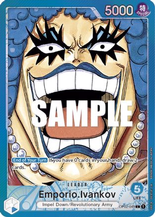 Emporio.Ivankov (049) (Alternate Art) (OP02-049) (Foil)