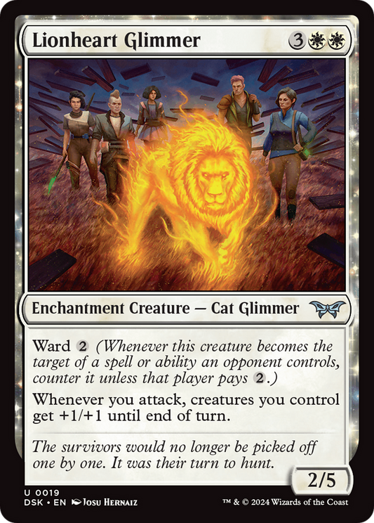 Lionheart Glimmer (DSK-019) (Foil)