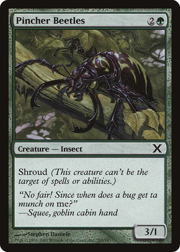 Pincher Beetles (10E-285)