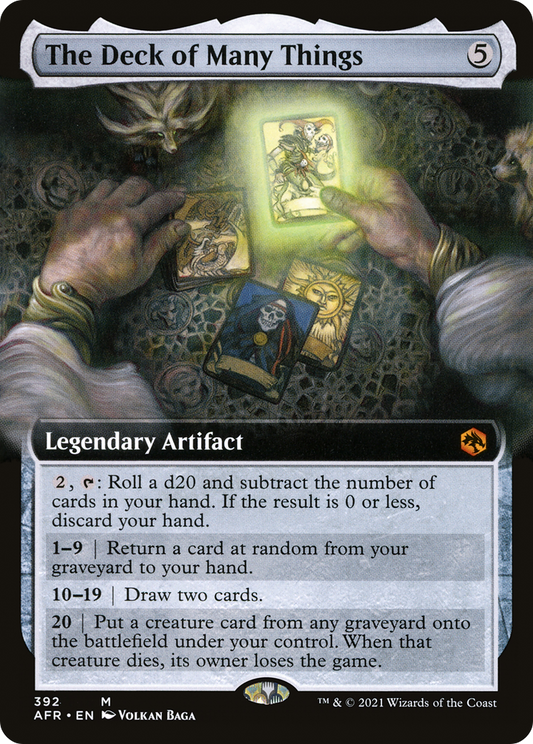The Deck of Many Things (AFR-392) (Extended Art) (Foil)