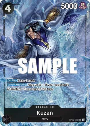 Kuzan (096) (Alternate Art) (OP02-096) (Foil)