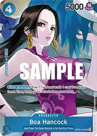 Boa Hancock (Box Topper) (OP02-059) (Foil)