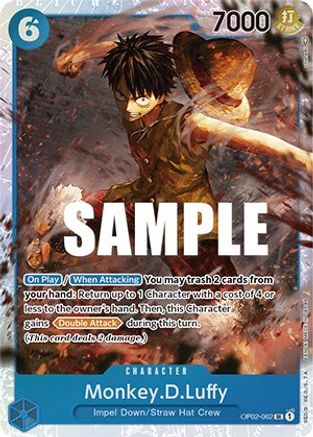 Monkey.D.Luffy (062) (OP02-062) (Foil)