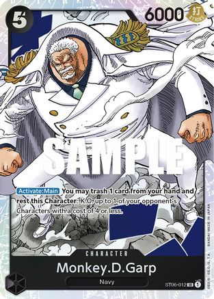 Monkey.D.Garp (ST06-012) (Foil)