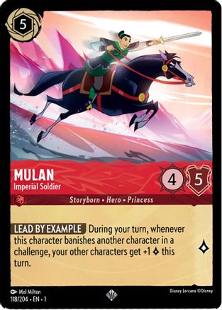Mulan - Imperial Soldier (1-118) (Cold Foil)