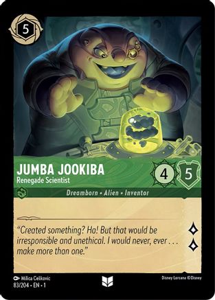 Jumba Jookiba - Renegade Scientist (1-083) (Cold Foil)