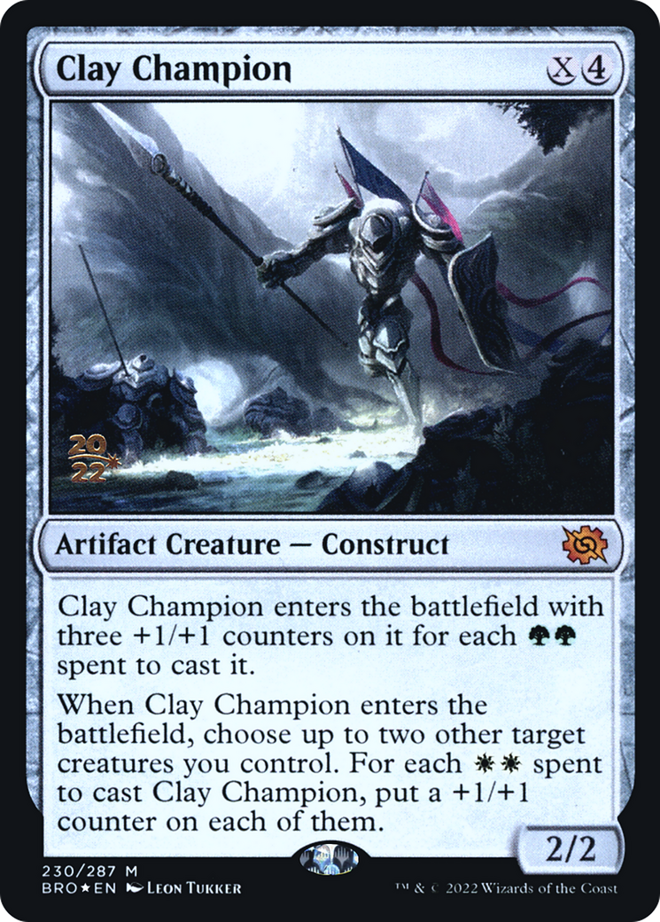 Clay Champion (PRE-230S) (Foil)