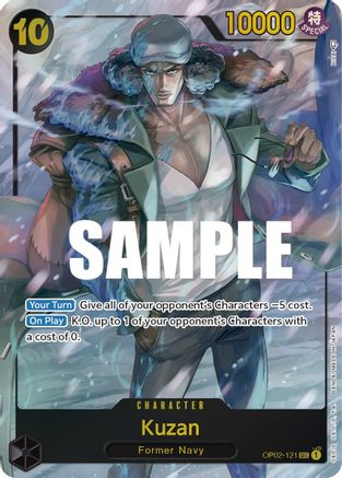 Kuzan (121) (Alternate Art) (OP02-121) (Foil)