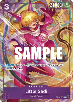 Little Sadi (Alternate Art) (OP02-073) (Foil)