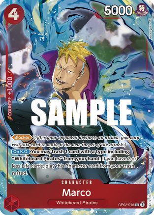 Marco (Alternate Art) (OP02-018) (Foil)
