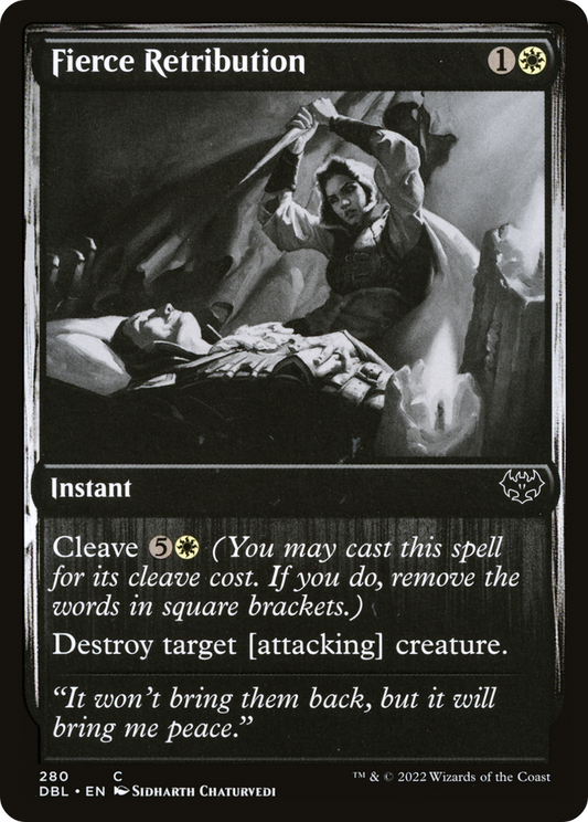 Fierce Retribution (DBL-280) (Foil)
