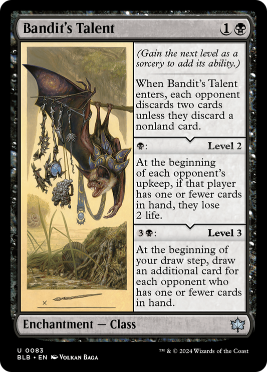 Bandit's Talent (BLB-083) (Foil)