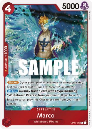 Marco (OP02-018) (Foil)