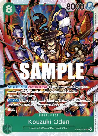 Kouzuki Oden (OP02-030) (Foil)