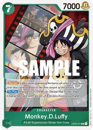 Monkey.D.Luffy (041) (OP02-041)