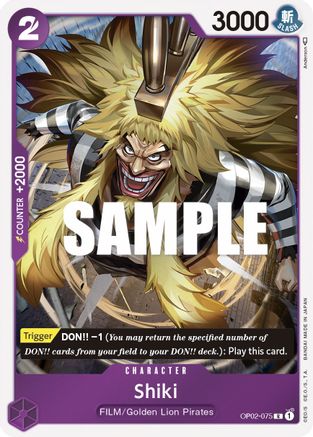 Shiki (OP02-075) (Foil)