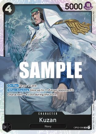 Kuzan (096) (OP02-096) (Foil)