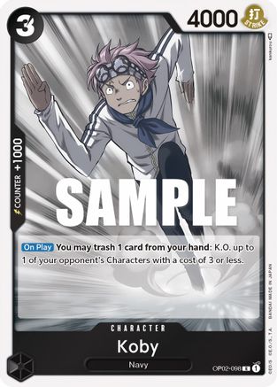 Koby (OP02-098) (Foil)