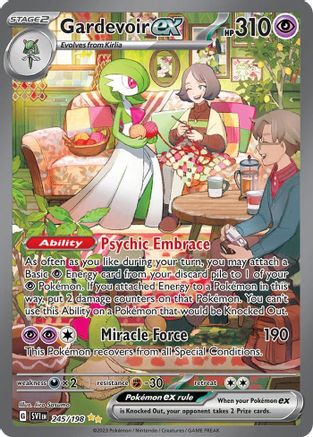 Gardevoir ex (SVI-245) (Holofoil)