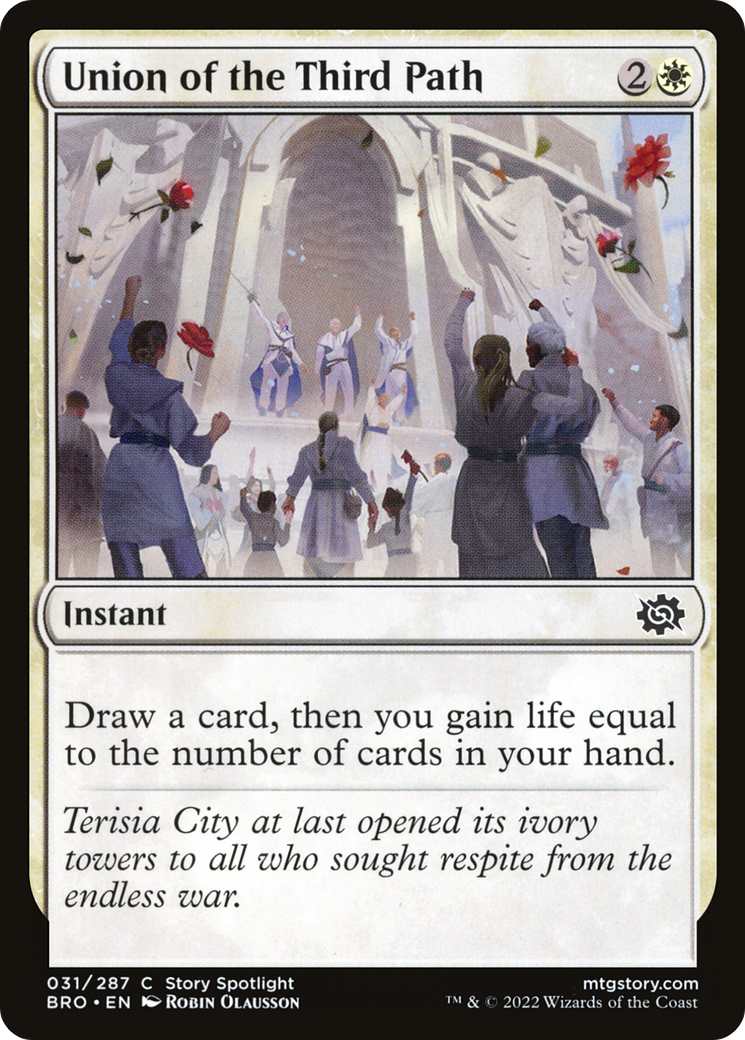 Union of the Third Path (BRO-031) (Foil)