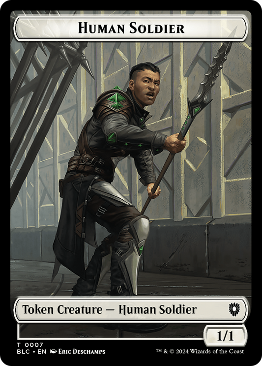 Human Soldier Token (TBLC-007)