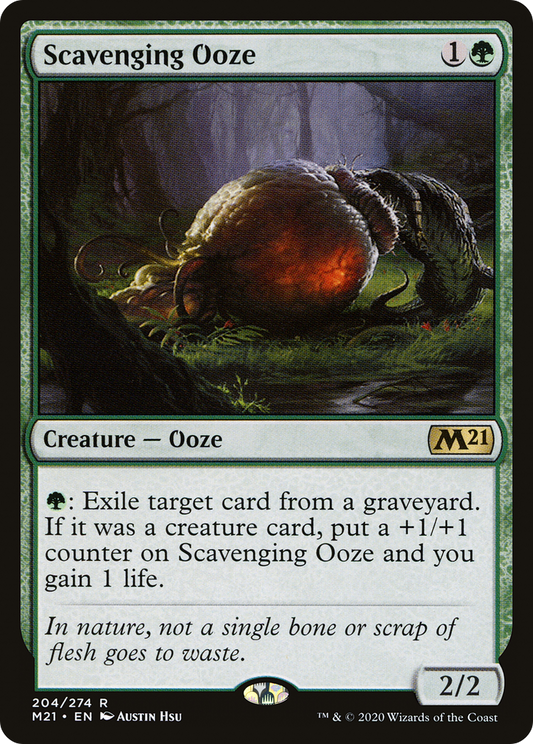 Scavenging Ooze (M21-204) (Foil)