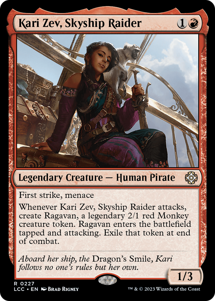 Kari Zev, Skyship Raider (LCC-227)