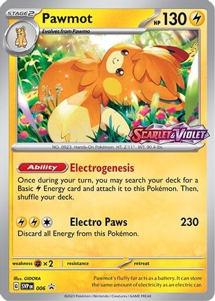 Pawmot (SVP-006) (Holofoil)